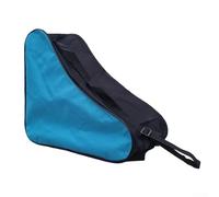 Sac spacieux pour patins à roues alignées et patins à glace pour adultes avec bandoulière réglable en longueur pour plus de confort (noir blanc)