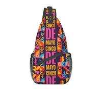 Sac Sport Cinco De Mayo-7, Type Sling, pour randonnée, Gym, Cyclisme, Mixte.