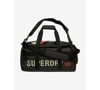 Sac Superdry Tarp Barrel 37L noir orange beige.