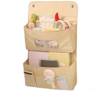 Sac suspendu multicouche 40 x 89 cm Poches transparentes (B) | Design multicouche, peut contenir de petits articles, un rangement bien rangé, s'adapte aux portes, économise de l'espace