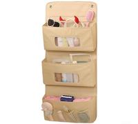 Sac suspendu multicouche 40 x 89 cm Poches transparentes (F) | Design multicouche, peut contenir de petits articles, un rangement bien rangé, s'adapte aux portes, économise de l'espace