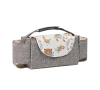 Sac suspendu multifonction pour poussette Sac de rangement portable Sac à main Belle bouteille d'eau sous pression Housse conteneur Tasse