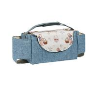 Sac suspendu multifonction pour poussette Sac de rangement portable Sac à main Belle bouteille d'eau sous pression Housse conteneur Tasse