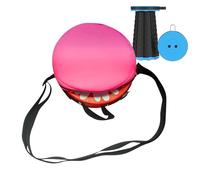 Sac Tabouret Portable - 10,63 X 1,18 Porte-Transporteur en Tissu Brossé, Sac Rond Réglable Anti-Rayures, Sac Polyvalent Léger | Camping Randonnée Voyage BBQ Balcon Sport Extérieur