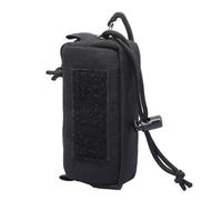 Sac Tactique Ceinture, Pochettes EDC Portefeuille Nylon Sac Taille Molle Multifonctionnel avec Boucle Circulaire pour Randonnée en Plein Air Camping 13×6×4cm