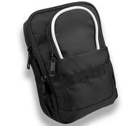 Sac tactique de golf résistant à l'eau pour ceinture, chariot ou sac à dos, compact pour accessoires de balles, tees, gants et équipement EDC Noir