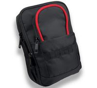 Sac tactique pour objets de valeur de golf avec mousqueton à clip étanche, pour ceinture, chariot ou sac à dos, sac compact pour accessoires de golf, pour balles, tees, gants et outils EDC, noir