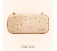 TANOOKI Sac de transport pour Switch 2, joli étui pour Switch 2, compatible avec Switch/OLED/Lite, espace intérieur pour jeux, Blanc sale, Cosy