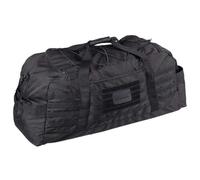 Sac TAP Cargo Combat 105L - Mil-Tec - Noir - Déperlant - Zippé - Grand Volume