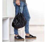 InnovaGoods - Sac et tapis de sol 2 en 1 imperméable antidérapant pliable Noir Taille unique Oxford