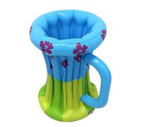 Sac thermique gonflable, porte-gobelet thermique gonflable, pour bière et boisson, grand récipient portable pour boissons flottantes, décorations pour fêtes, barbecue et piscine