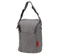Sac Thermique pour biberons Sac de Rangement pour Bouteilles de Transport en Nylon étanche avec Isolation pour l'extérieur (Gris