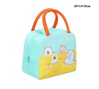 Sac Thermique Sac De Stockage Des Aliments Boîte À Déjeuner Étudiant Sac Cool Pour Enfants Récipient Alimentaire Pour Enfants École Petit Sac De Nourriture Thermique Pour Déjeuner.Green-Dinosaur.