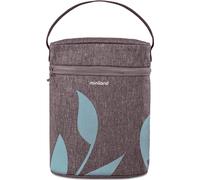 Sac thermo Miniland Terra pour thermos ou bouteilles, double, prune/fleurs