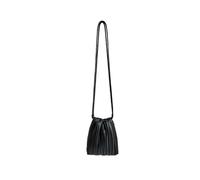 Sac tissé texturé plissé français printemps et été nouvelle version coréenne design niche couleur bonbon magnétique petit sac carré femme, Noir , 22.0*19.0*3.0