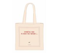 Sac tissu "Emmène-moi au bout du monde !" (papeterie) - Collectif - Gallimard Papeterie - broché - Jeux livres objets