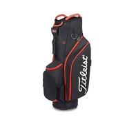 Titleist Cart 14 Black/Black/Red Sac de chariot de golf