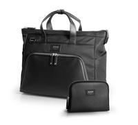Sac Toploader PORT Designs Muse TL Eco 16" noir avec poche avant et poignée de transport 915g