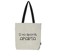 Sac Tote. 100% Coton. Blanc avec Fermeture éclair, Doublure et Poche intérieure. 37 x 38 cm + (poignée : 28 cm). Enveloppe Cadeau en Kraft.