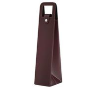 Sac Tote À Vin Tote Réutilisable En Cuir PU Une Bouteille Champagne Bière