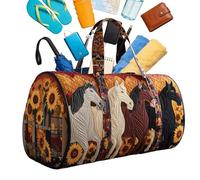 Sac Tote Matelassé | Sac à Main Rétro de Grande Capacité avec un Motif Animal | Tote de Voyage - Pour Le Bureau, Le Travail, Les Voyages, L'École, Le Collège, L'Hôpital, Les Enseignants Et Les