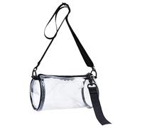 Sac transparent approuvé pour le stade - Sac transparent pour le stade, Sac fourre-tout transparent | Sac organisateur pratique en PVC transparent, petit sac à bandoulière pour stades et sécurité