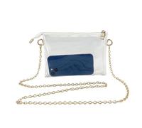 Sac Transparent pour événements de Stade Petite Pochette Transparente | Sacs à main tendance événements sportifs Pour sécurité rapide aéroports voyages sorties et