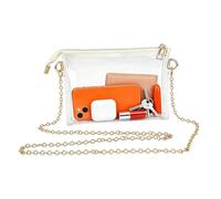 Sac transparent pour événements de stade Petite pochette transparente | Sacs à main tendance événements sportifs Pour sécurité rapide aéroports voyages sorties et