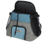 Sac Transport Avant - Kerbl - Vacation - Gris/Bleu - 31x24x38 Cm