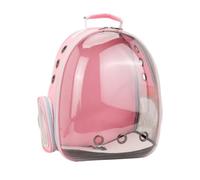 Sac Transport Chat Sac Transport Chien 7Sac À Dos pour Animaux De Compagnie, Fourre-Tout, Sac À Bandoulière Transparent, Sac Portable en Maille Respirante Sac Chat(Color:A)