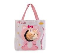 Sac Transporteur pour Chien Poignée de Transport Respirante et Mignonne | Léger pour Chiot et Camping Promenade Parc Shopping pour Petites et Moyennes Races, Extérieur, , Ca