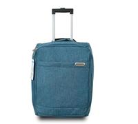 Sac Trolley de Cabine avec étui Bagages Roues à main sacs de vol de costume pour Aigle Azur, Air France, Easyjet, Ryanair, Airlinair, Jet2 et beaucoup d'autres compagnies aériennes ou Voyage (Bleu)