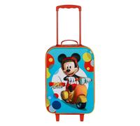 Sac trolley enfant Karactermania Disney Mickey Scooter 3D Bleu 52 cm