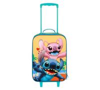 Sac trolley enfant Karactermania Disney Stitch Ocean 3D Jaune 52 cm