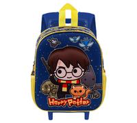 Karactermania 3d Beasty Friends Harry Potter 34 Cm Wheeled Backpack Bleu Enfants
