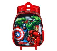 Karactermania – Trolley souple Marvel The Avengers Almighty 3D Noir Enfants