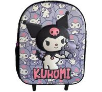 Sac trolley enfant Manenti Hello Kitty Kuromi 3D Violet 32x26x11 cm