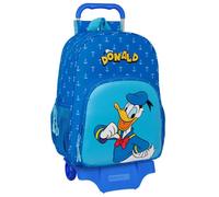 Sac trolley enfant - Safta - Disney Donald Duck - Ergonomique - Poches latérales - 32x12x38 cm