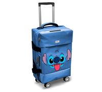 Sac trolley Karactermania Stitch Face Bleu 40x55x20 cm
