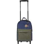 Tann's Sac trolley Esteban bicolore L - 2 compartiments 6-73144 Bleu/Kaki
