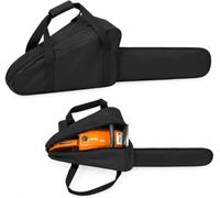 Sac Tronçonneuse pour Remington RM1840W 2000s-2010s | Tissu Oxford 600D et fermeture intégrale; zones séparées pour moteur et guide-chaîne; poignée rembourrée pour atelier