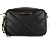 Lancaster Soft Matelassé Sac bandoulière noir, cuir, femme