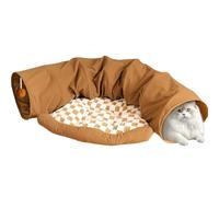Sac tunnel pour animaux domestiques, grotte pour petits animaux, fonction lavable avec rampe antidérapante, outil professionnel pour l'exercice de routine quotidienne