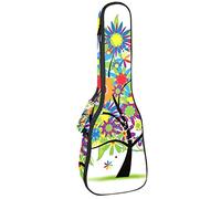 Sac Ukulélé Kiwi Fraise Étui Pour Ukulélé 23 Pouces 10Mm Rembourré Pour Tenor Soprano Concert Ukulélé