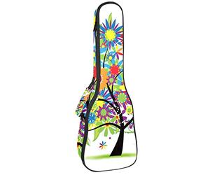 Sac Ukulélé Kiwi Fraise Étui Pour Ukulélé 23 Pouces 10Mm Rembourré Pour Tenor Soprano Concert Ukulélé