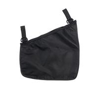 Sac universel en filet pour poussette, landau à suspendre sur le côté, sac de rangement pour couches de poche, cadeau noir