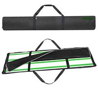 Sac universel pour rails de guidage 1400/1500 mm, compatible Bosch, Makita, Festool, DeWalt, avec 2 compartiments, Noir, 160 x 23 cm (L x B), Fonctionnel