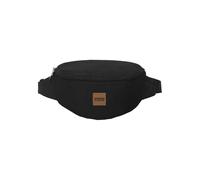 Urban Classics - Sac banane mixte Hip Bag - Patch logo - Noir - Taille unique EU
