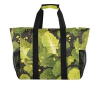 Sac utilitaire vert pour coffre pliable en toile résistante à l'eau, Légumes verts, 1 size, Tendance