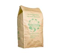 Sac Végétal Biodégradable | Lot de 25 Sacs Déchets Verts Jardin | Feuilles, Branches, Organiques | Capacité 100L | Sac Papier Kraft Très Résistant | 700 x H 800 mm